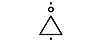 Simbolo triangolo